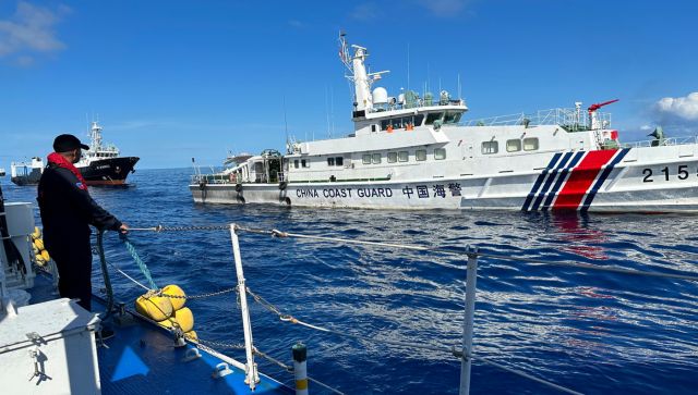 Chinese ships chase Philippine vessels as US renews warning it will defend its treaty ally Chinese ships chase Philippine vessels as US renews warning it will defend its treaty ally