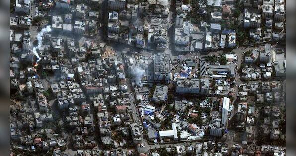 Israel warns of long war on Hamas as heavy fighting rages near Gaza hospital, 21 wounded in Hezbollah attacks