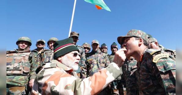 India is protected till my bravehearts are standing on borders like the Himalayas: PM Modi